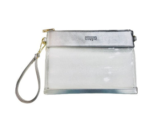 Clear Gameday Wristlet - Stadium Approved - Tigbul's Variety Fashion Shop