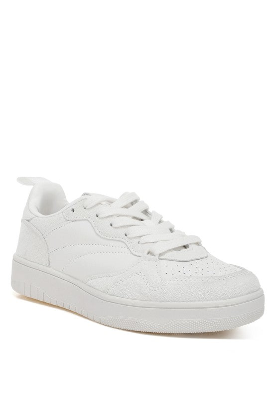 Surfer Faux Leather Casual Sneakers - Tigbul's Variety Fashion Shop