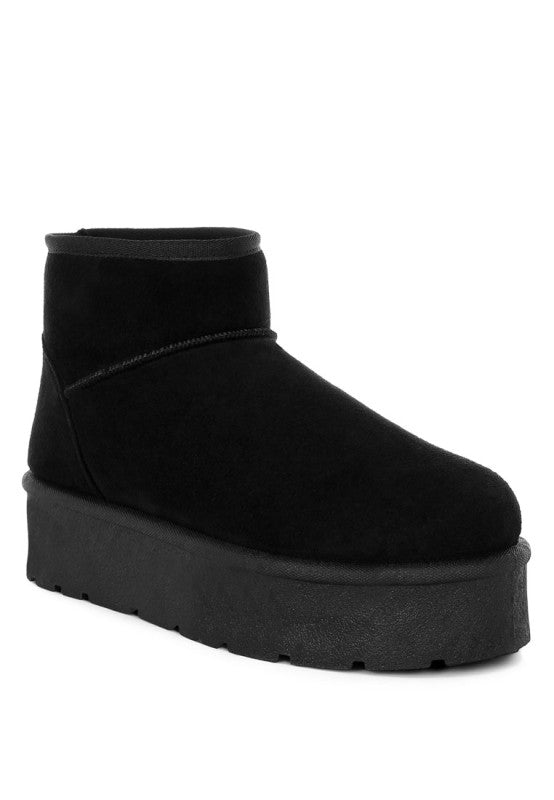 Derta Soft Microfiber Snow Boots - Tigbul's Variety Fashion Shop