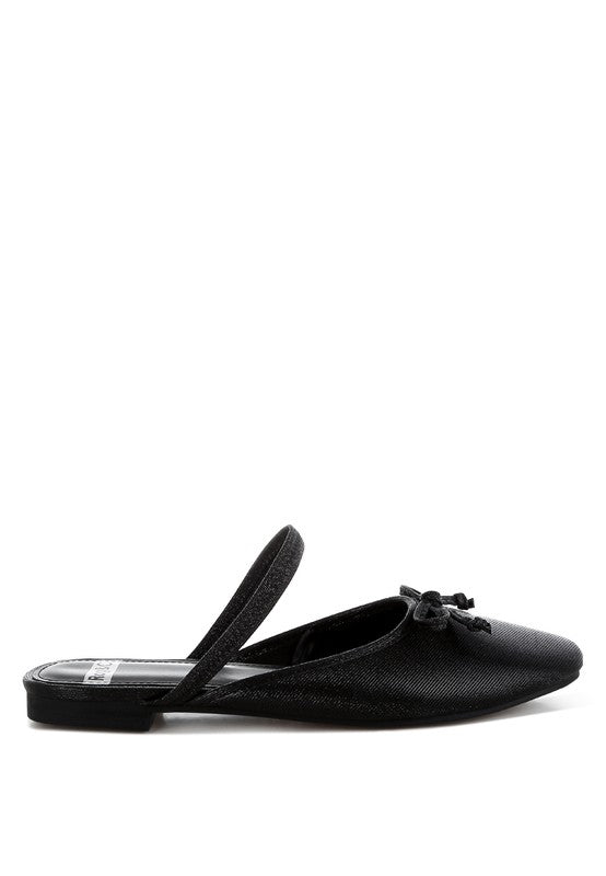 Opalia Glitter Ballet Mules - Tigbul's Variety Fashion Shop