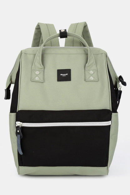 Himawari Water Resistant Canvas Backpack Bag with Side Pockets - Tigbul's Variety Fashion Shop