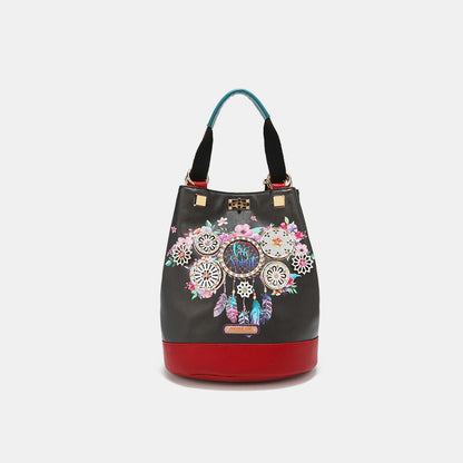 Nicole Lee USA Multifunctional Bucket Bag Backpack - Tigbul's Variety Fashion Shop