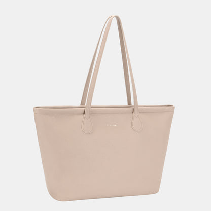 David Jones PU Leather Tote Bag - Tigbul's Variety Fashion Shop