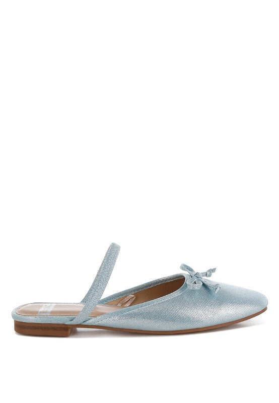 Opalia Glitter Ballet Mules - Tigbul's Variety Fashion Shop