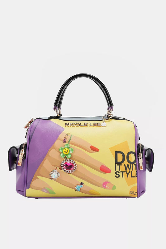 Nicole Lee USA Nail Polish Handbag - Tigbul's Variety Fashion Shop