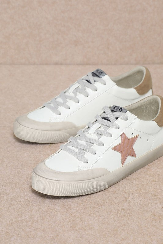 Star, Low Top Sneakers - Tigbul's Variety Fashion Shop