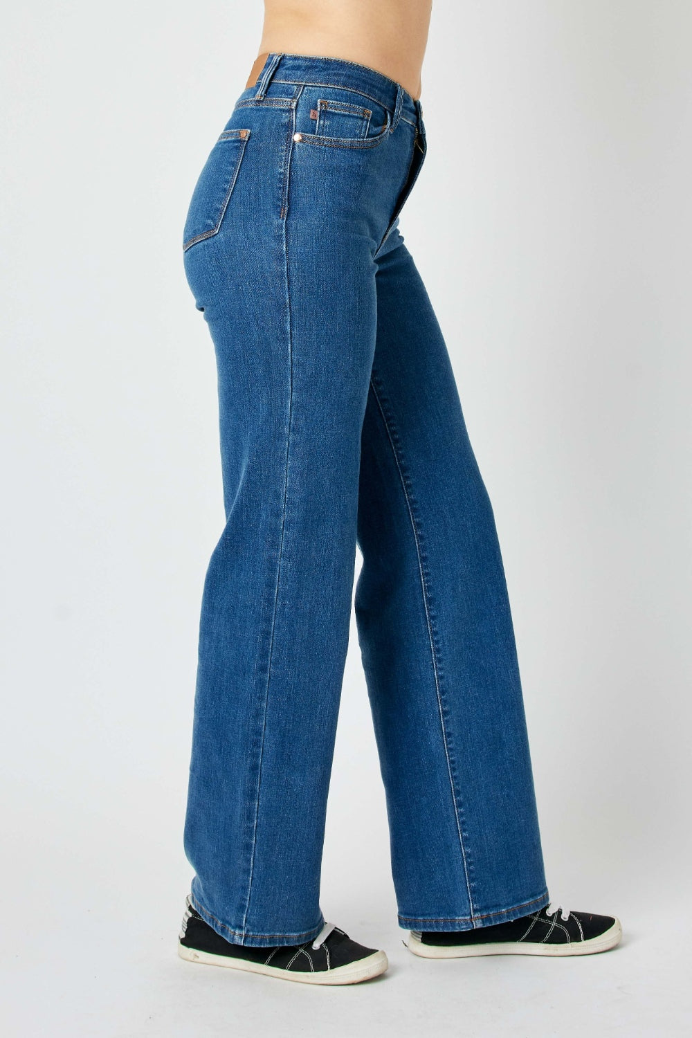 Judy Blue Full Size High Rise Straight Jeans - Tigbul's Variety Fashion Shop