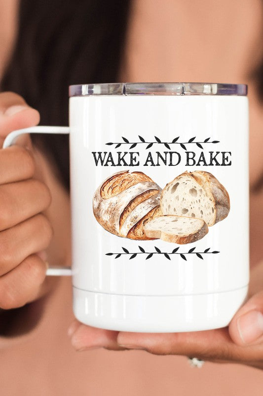 Wake and Bake Bread Stainless Steel Travel Cup - Tigbul's Variety Fashion Shop