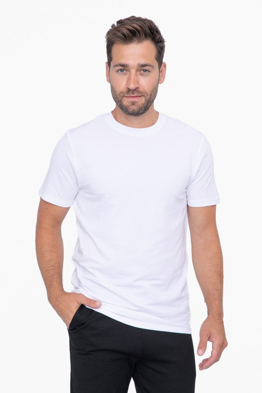 Pima Cotton Blend Short Sleeve Tee - Tigbuls Variety Fashion