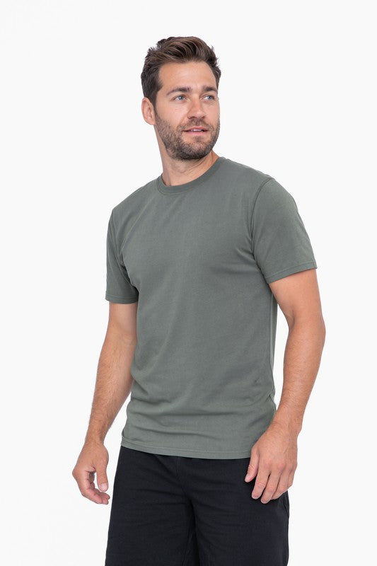 Pima Cotton Blend Short Sleeve Tee - Tigbuls Variety Fashion