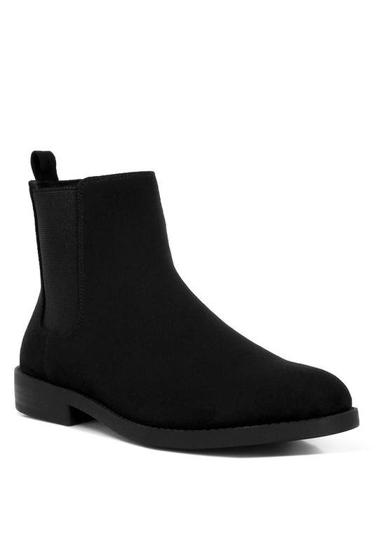 Nitro Micro Suede Chelsea Boots - Tigbul's Variety Fashion Shop