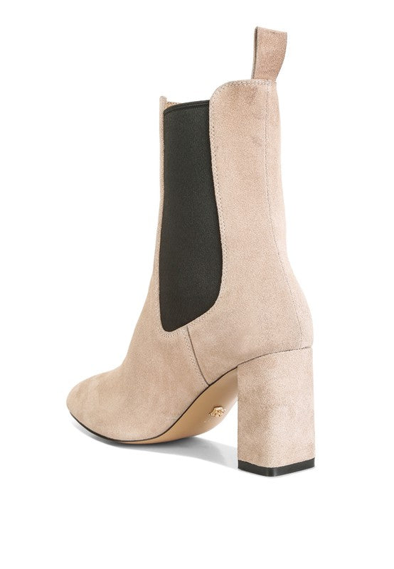 Gaven Suede High Ankle Chelsea Boots - Tigbuls Variety Fashion