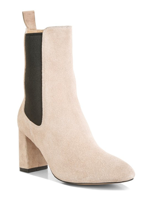 Gaven Suede High Ankle Chelsea Boots - Tigbuls Variety Fashion