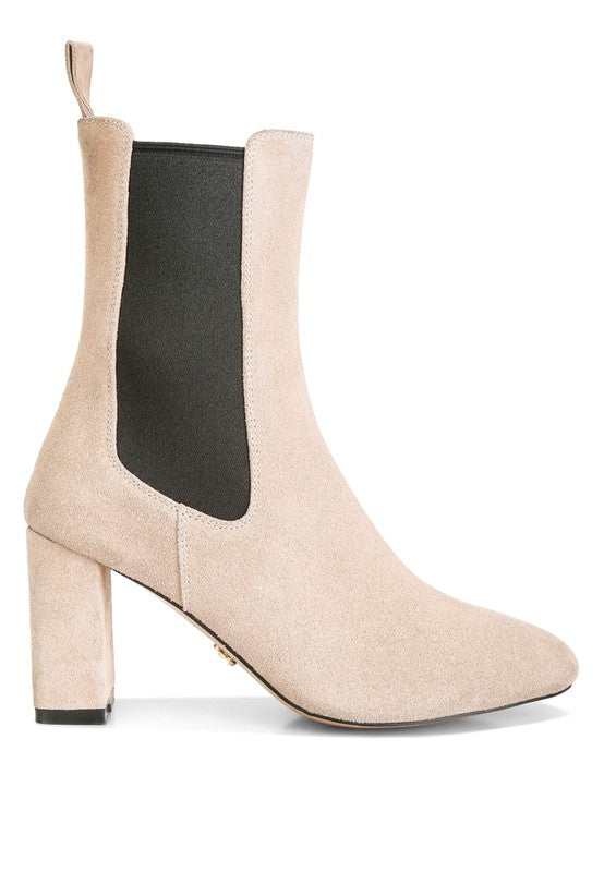 Gaven Suede High Ankle Chelsea Boots - Tigbuls Variety Fashion