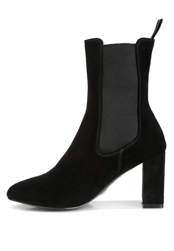 Gaven Suede High Ankle Chelsea Boots - Tigbuls Variety Fashion