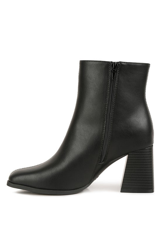Cox Cut Out Block Heeled Chelsea Boots - Tigbuls Variety Fashion