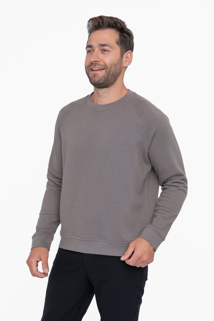 Cotton Blend Classic Crewneck - Tigbuls Variety Fashion