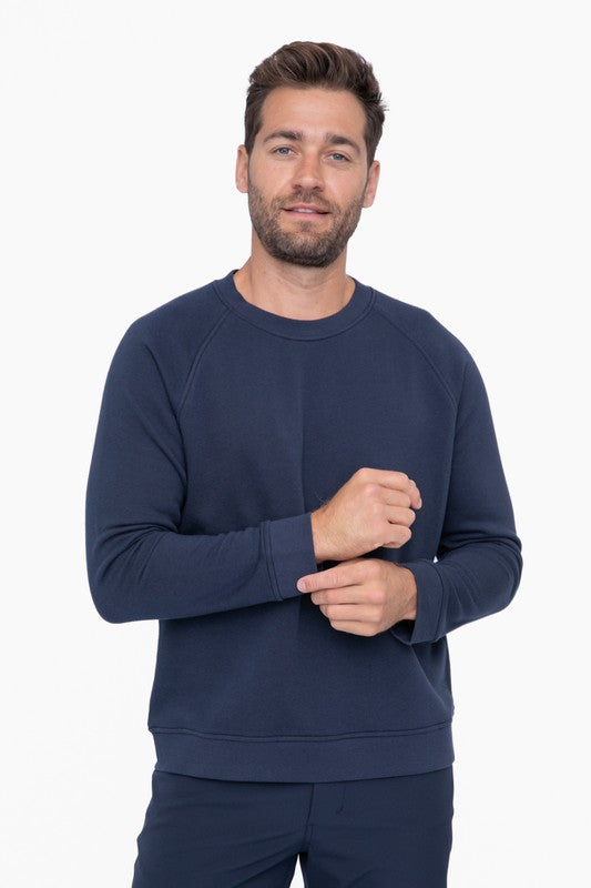 Cotton Blend Classic Crewneck - Tigbuls Variety Fashion