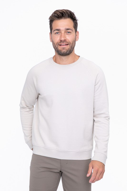 Cotton Blend Classic Crewneck - Tigbuls Variety Fashion