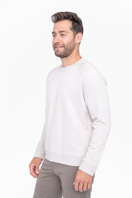 Cotton Blend Classic Crewneck - Tigbuls Variety Fashion