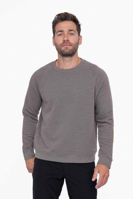 Cotton Blend Classic Crewneck - Tigbuls Variety Fashion