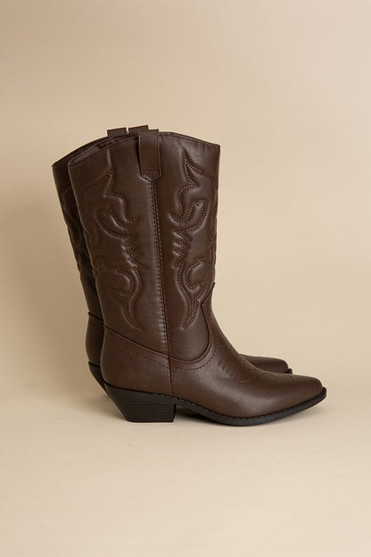 Rerun Western Boots - Tigbuls Variety Fashion