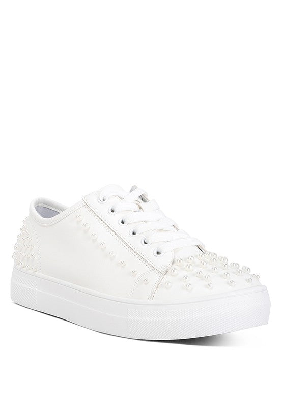 Pearly Sneakers - Tigbuls Variety Fashion