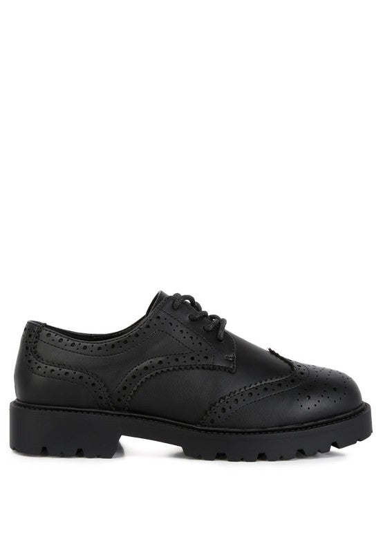 Milou Lug Sole Derby Shoes - Tigbuls Variety Fashion