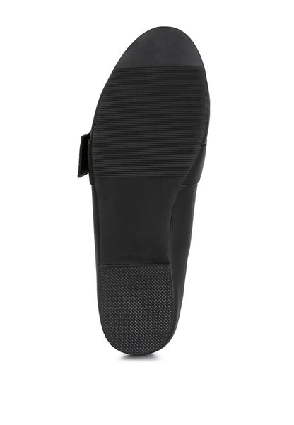 Saskia Pin Buckle Detail Loafers - Tigbuls Variety Fashion