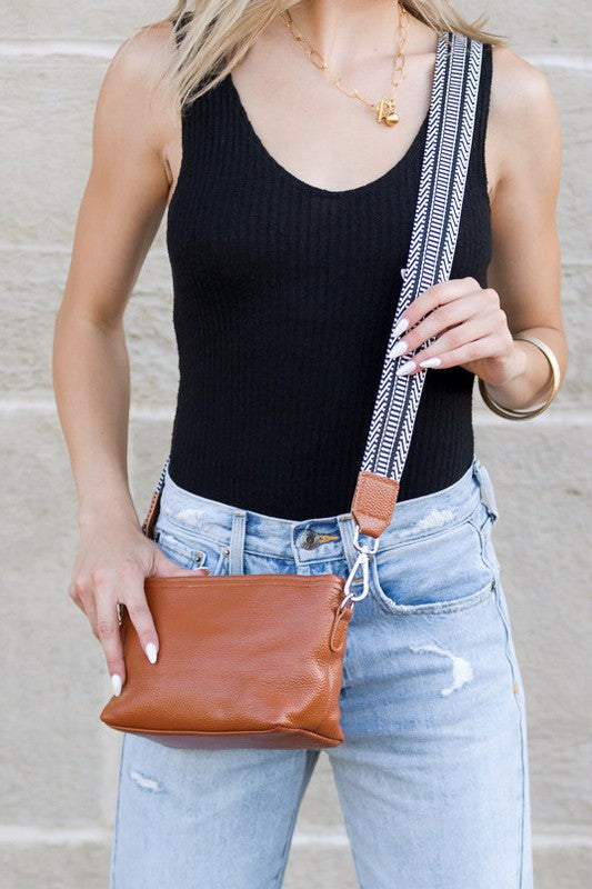 Aria Leather Compact Crossbody - Tigbul's Variety Fashion Shop