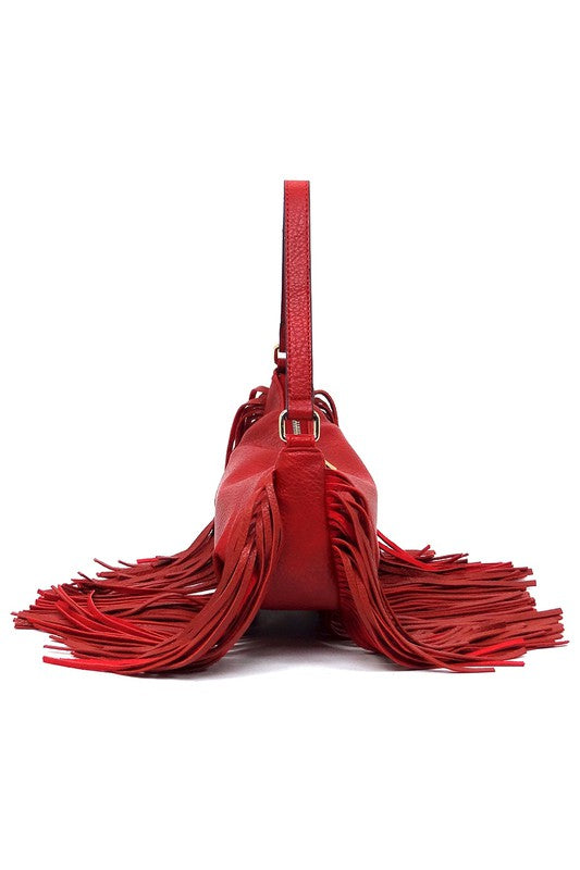 Fashion Fringe Shoulder Bag Hobo - Tigbul's Variety Fashion Shop