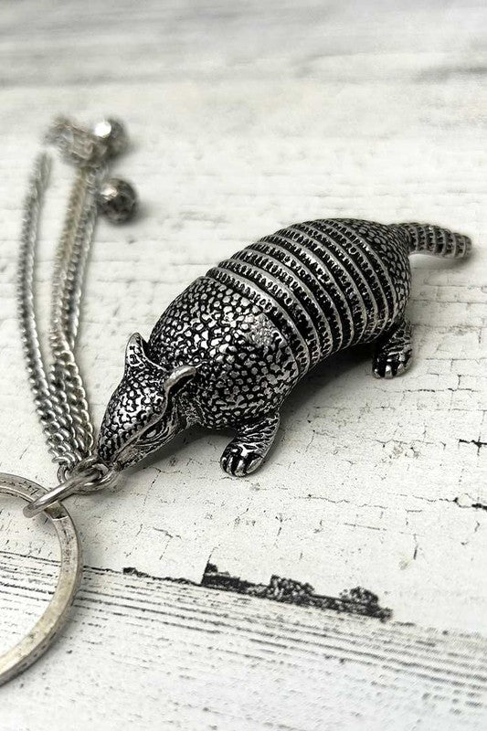 Vintage Armadillos Metal Keychain - Tigbul's Variety Fashion Shop