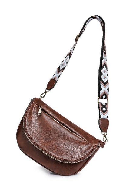 Harlie Sling Crossbody Bag - Tigbul's Variety Fashion Shop