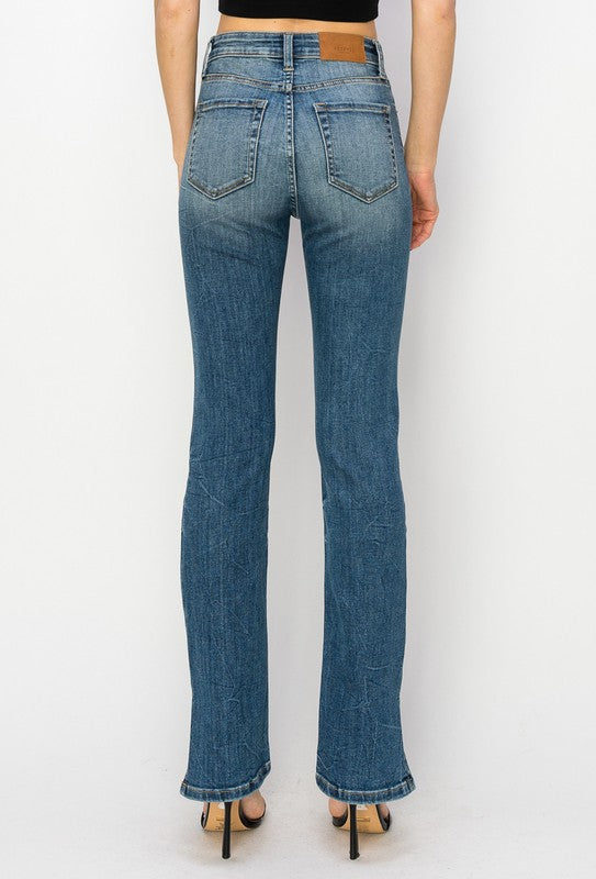 HIGH RISE Y2K BOOT JEANS - Tigbuls Variety Fashion