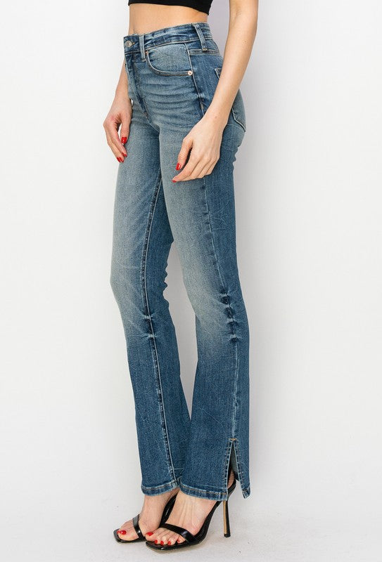 HIGH RISE Y2K BOOT JEANS - Tigbuls Variety Fashion