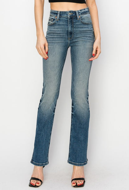 HIGH RISE Y2K BOOT JEANS - Tigbuls Variety Fashion