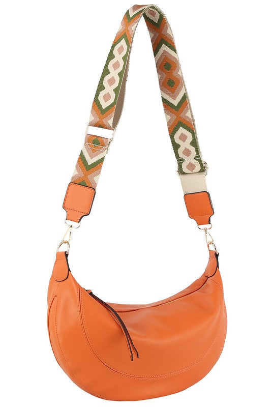 Aztec Guitar Strap Hobo Crossbody Bag - Tigbul's Variety Fashion Shop