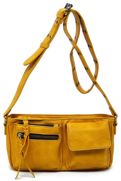 Fashion Buckle Strap Crossbody Bag - Tigbul's Variety Fashion Shop