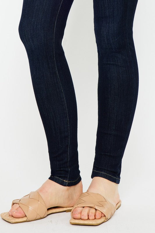 Curvy Fit High Rise Super Skinny Jeans - Tigbuls Variety Fashion