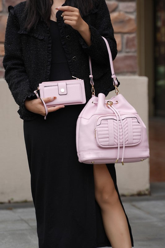 MKF Collection Ryder Shoulder Bag and Wallet Mia - Tigbul's Variety Fashion Shop