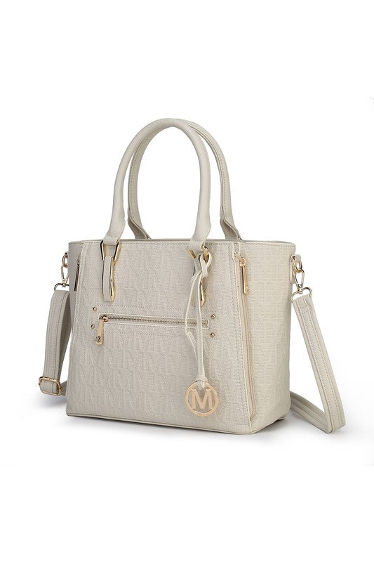 MKF Cairo M Signature Satchel Bag by Mia K - Tigbul's Variety Fashion Shop