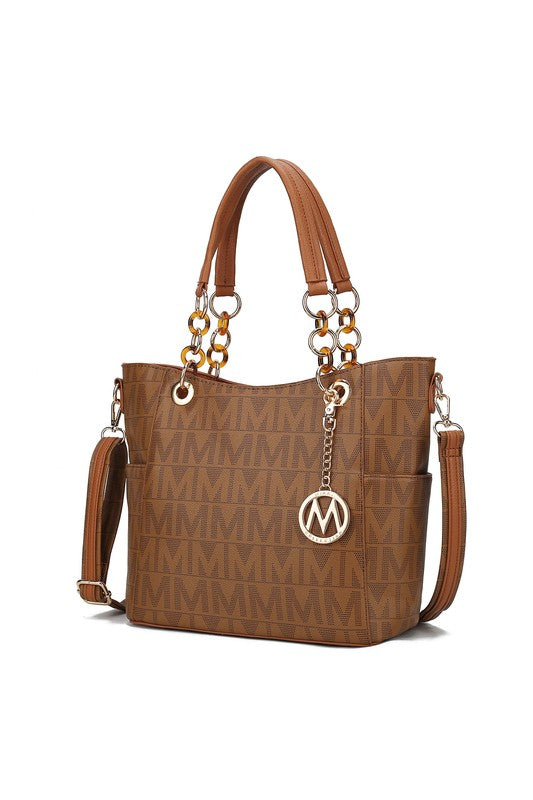 MKF Kissaten Milan M Signature Tote by Mia K - Tigbul's Variety Fashion Shop