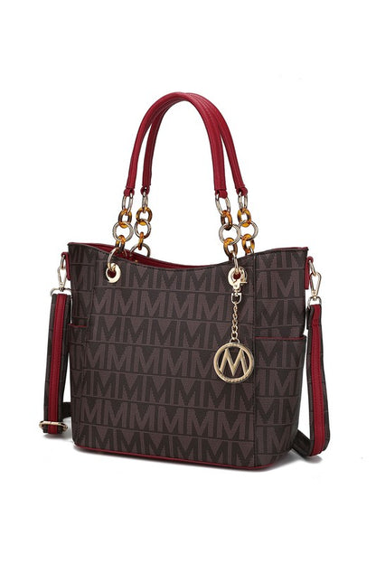 MKF Kissaten Milan M Signature Tote by Mia K - Tigbul's Variety Fashion Shop