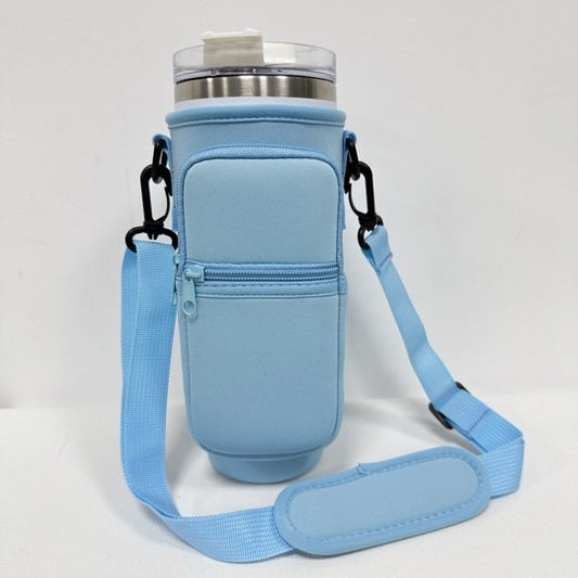 Drink Tumbler Crossbody Bag Carry Case - Tigbul's Variety Fashion Shop