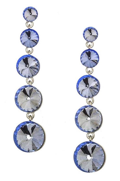 Dangle Crystal Earrings - Tigbuls Variety Fashion