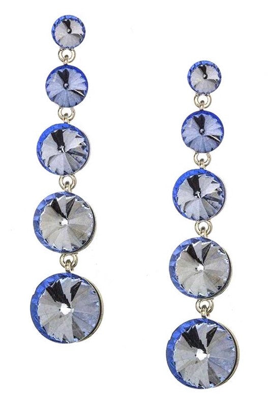 Dangle Crystal Earrings - Tigbuls Variety Fashion