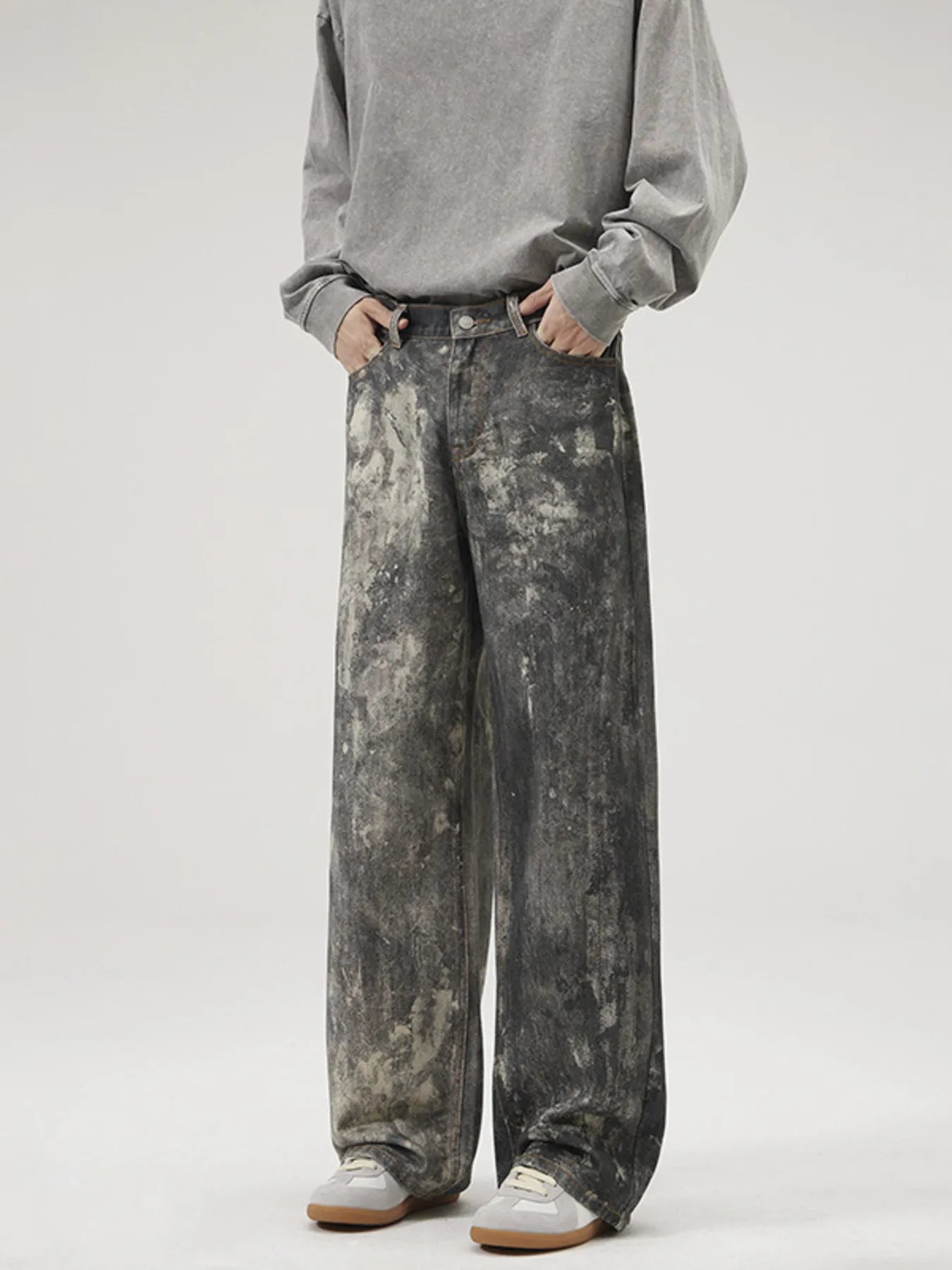 Men's Wide-Leg Jeans - Tigbul's Variety Fashion Shop
