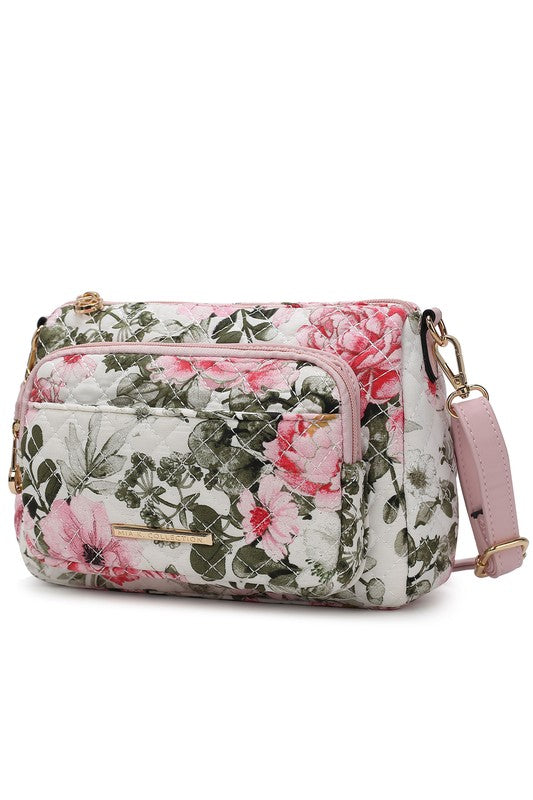 MKF Collection Rosalie Botanical Pattern Crossbody - Tigbul's Variety Fashion Shop