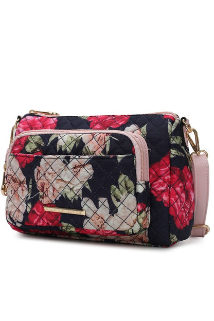 MKF Collection Rosalie Botanical Pattern Crossbody - Tigbul's Variety Fashion Shop