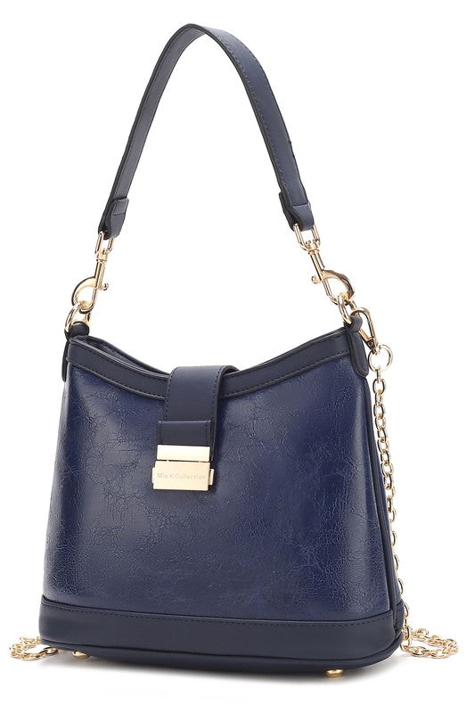 MKF Collection Pilar Vegan Leather Shoulder Bag - Tigbul's Variety Fashion Shop